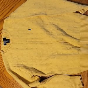 Polo yellow y2k sweater